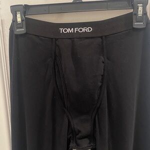Authentic Tom Ford Men's Black Lounge Pants  Large